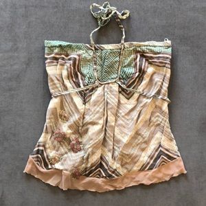 Boho strapless Top